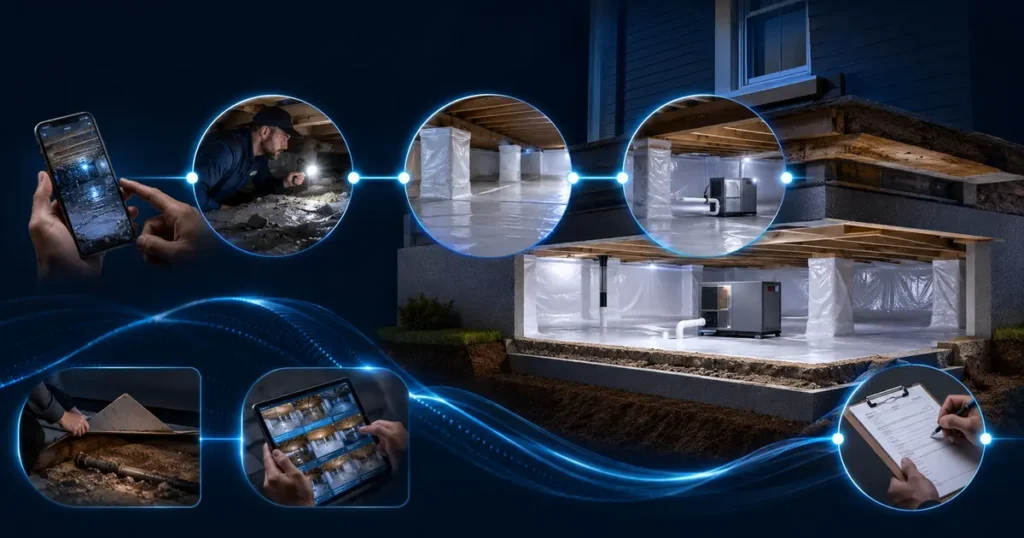 Crawl Space Encapsulation SEO: Ranking for Better Projects SEO strategy for attracting crawl space encapsulation projects